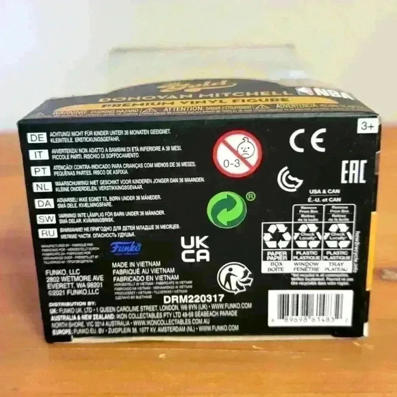 Funko gold NBA legend Donovan Mitchell Utah Jazz - Picture 2 of 6